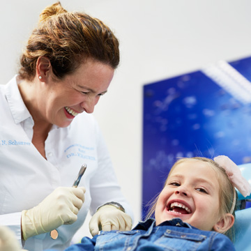 Behandlung für Kinder | Kieferorthopädische Fachzahnarztpraxis Dr. Schaurer in Mannheim